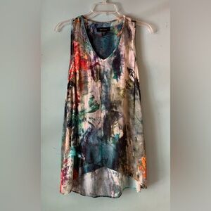 Karen Kane XS ladies sleeveless watercolor top